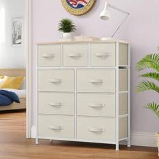 Shein Wide Drawers With 9 Drawers Chest of Drawer