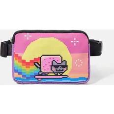 Multicoloured - Women Bum Bags Shein Women's Fashion Waist Bag - Cartoon Cat Printed