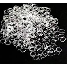 Hair Ties Shein 100pcs 500pcs 1000pcs Women Casual Elastic Hair Ties 1.5cm 0.6in