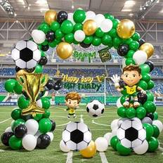 Party Balloon Arches Shein Lawn Football Party Balloon Arch Kit 140pcs