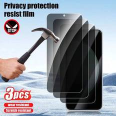 Screen Protectors Shein 3pcs Privacy Protection Tempered Glass Screen Protector