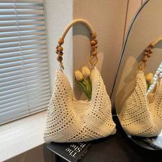 Shein Handmade Woven Straw Shoulder Bag - Women