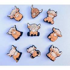 Shoe Charms Shein Cute Animal DIY Fashionable Shoe Accessories 9pcs