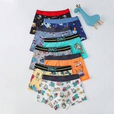Boys Underwear Sets Shein Young Boy Cotton Underwear Set - 3D Seamless Cartoon