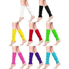Women Arm & Leg Warmers on sale Shein Women's Knitted Leg Warmers - Solid Color Knee-High