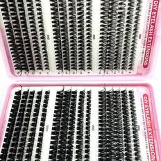 Human Hair False Eyelashes Shein Cluster Fake Eyelashes Set