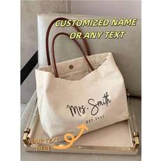 Shein Customized Tote Bag - Mrs Beach