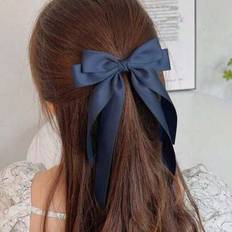 Hair Accessories Shein 1pc Navy Blue Cute Hairpin For Women
