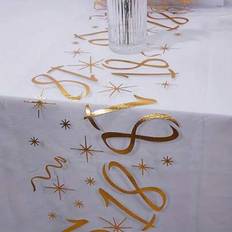 Shein Elegant Gold Plated Birthday Decoration Table Runner