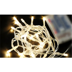 Med 20 LED Batteridrevet