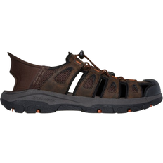 Herre hjemmesko skechers Skechers RF Tresmen Norvick - Chocolate
