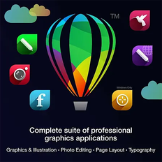 Lenovo CorelDRAW Graphics Suite - 1 Year Subscription (Electronic Download)