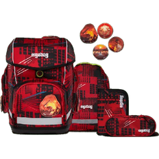 Taschen Ergobag Cubo School Backpack Set - AlarmBäreitschaft