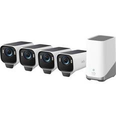 Apple HomeKit - Utomhus Övervakningskameror Eufy EufyCam S3 Pro 4-pack