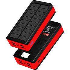 Powerbank usb c 50000mah Psooo PS-400 Solar Power Bank 50000mAh