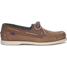 Herre - Læder Sejlersko Sebago Docksides Portland - Dark Brown