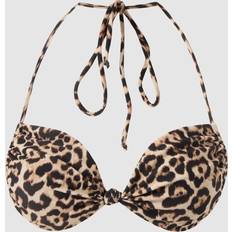 Kläder Understatement Flipped Triangle Bikini Top - Leopard