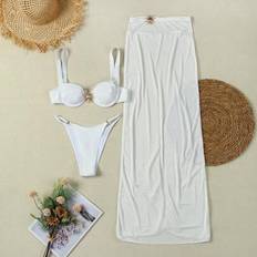 Shein 3-teiliges Sexy Europäischer Stil Damen Bikini Bademode - Sommer
