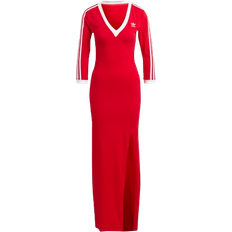 adidas Women Adicolor Classics 3-Stripes Maxi Dress - Better Scarlet