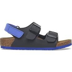 EVA Sandals Birkenstock Milano AS Birko-Flor Desert Soil - Black/Ultra Blue