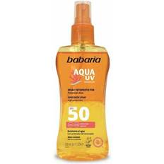 Babaria Hudpleje Babaria Aqua UV High Protection Sunscreen Spray SPF50 200ml