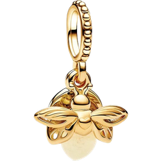 Yellow Charms & Pendants Pandora Glow In The Dark Firefly Dangle Charm - Gold/Yellow