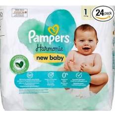 Pampers new baby Pampers Couches New Baby Harmonie Taille 1 24 Couches 2 kg 5 kg