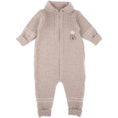 Barneklær Lillelam Sparkedress Classic Ulldress Baby - Varm Beige