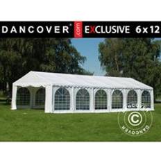 Dancover Festtält Exclusive 6x12m PVC Vit