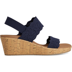 Skechers Heel Slippers & Sandals Skechers Beverlee Timeless Touch - Navy