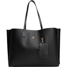 Tommy Hilfiger Monogram Shopper - Black