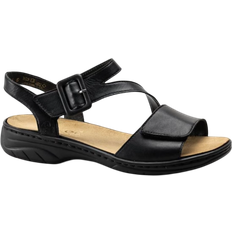 Rieker Svarta Tofflor & Sandaler Rieker Sandals - Black
