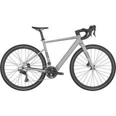L El-landsvägscyklar Scott Speedster Gravel eRIDE 40 2024 L - Shark Grey Herrcykel