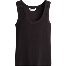 H&M Fitted Vest Top - Dark Brown