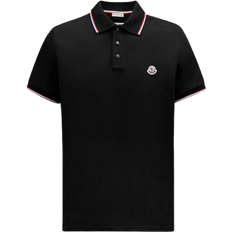 Moncler Pique Polo Shirt - Black