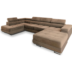 Masseno Casone Beige Sofa 345cm 5-Sitzer