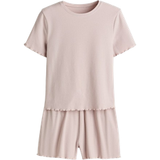 Nachtwäsche H&M Modal-Blend Pyjamas - Light Dusty Pink