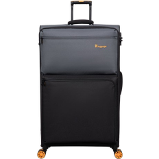 IT Luggage Soft Cabin Bags IT Luggage Duo Tone Extra Large 88cm - Pewter/Black