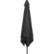 Parasoll fyrkantigt vidaXL Fyrkantigt Trädgårdsp Parasoll 295x245 cm Antracit