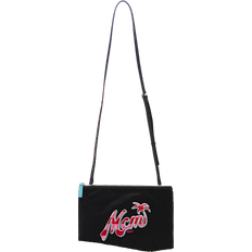 MCM x Spines Aren Flat Medium Pouch - Black/Pink