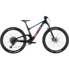 Scott Kolfiber Barncyklar Scott Spark RC 700 2025 S - Carbon Black Barncykel