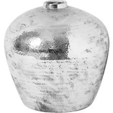 Hill Interiors Hammered Silver Vase 38cm
