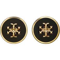 Tory Burch Kira Circle Stud Earring - Gold/Black