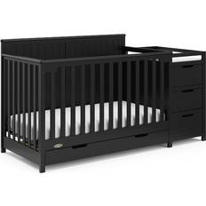Beds Graco Hadley 5-in-1 Convertible Crib & Changer with Drawer