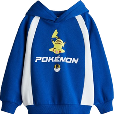 Pokemon Barnkläder H&M Huvtröja Med Tryck - Klarblå/Pokémon
