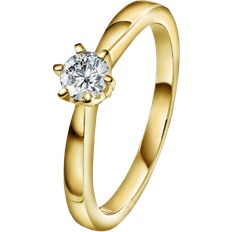 Gullfunn Olivia Ring - Gold/Diamond