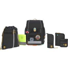 Lässig Boxy Unique 7-Piece School Bag Set - Black