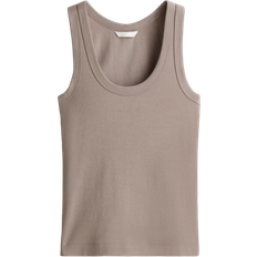 H&M Fitted Vest Top - Brown