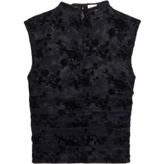 Abercrombie & Fitch Paloma Mesh Top - Black