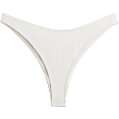 Bikinis H&M Brazilian Bikini Bottoms - White